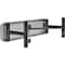 Global Industrial 48L Outdoor Steel Flat Bench, Perforated Metal, Gray 695742GY - alternate 3